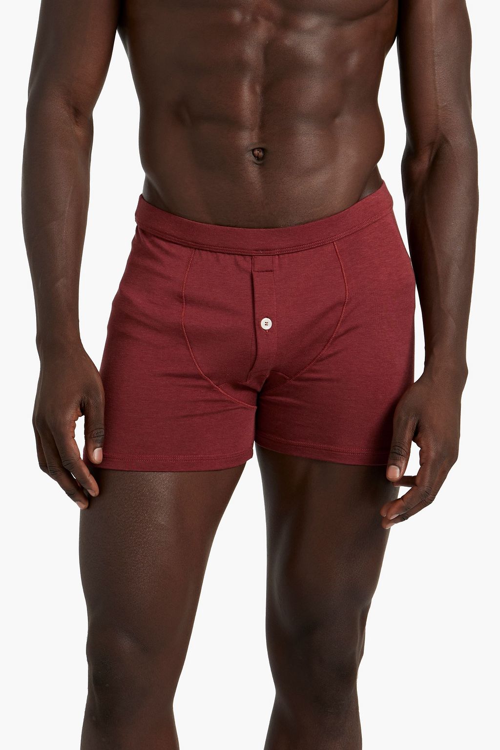 HAMILTON AND HARE Stretch Lyocell and cottonblend boxer briefs THE
