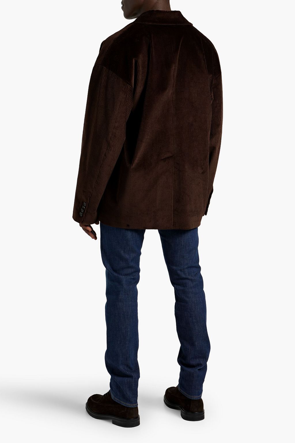 DOLCE&GABBANA Oversized cotton-blend corduroy blazer