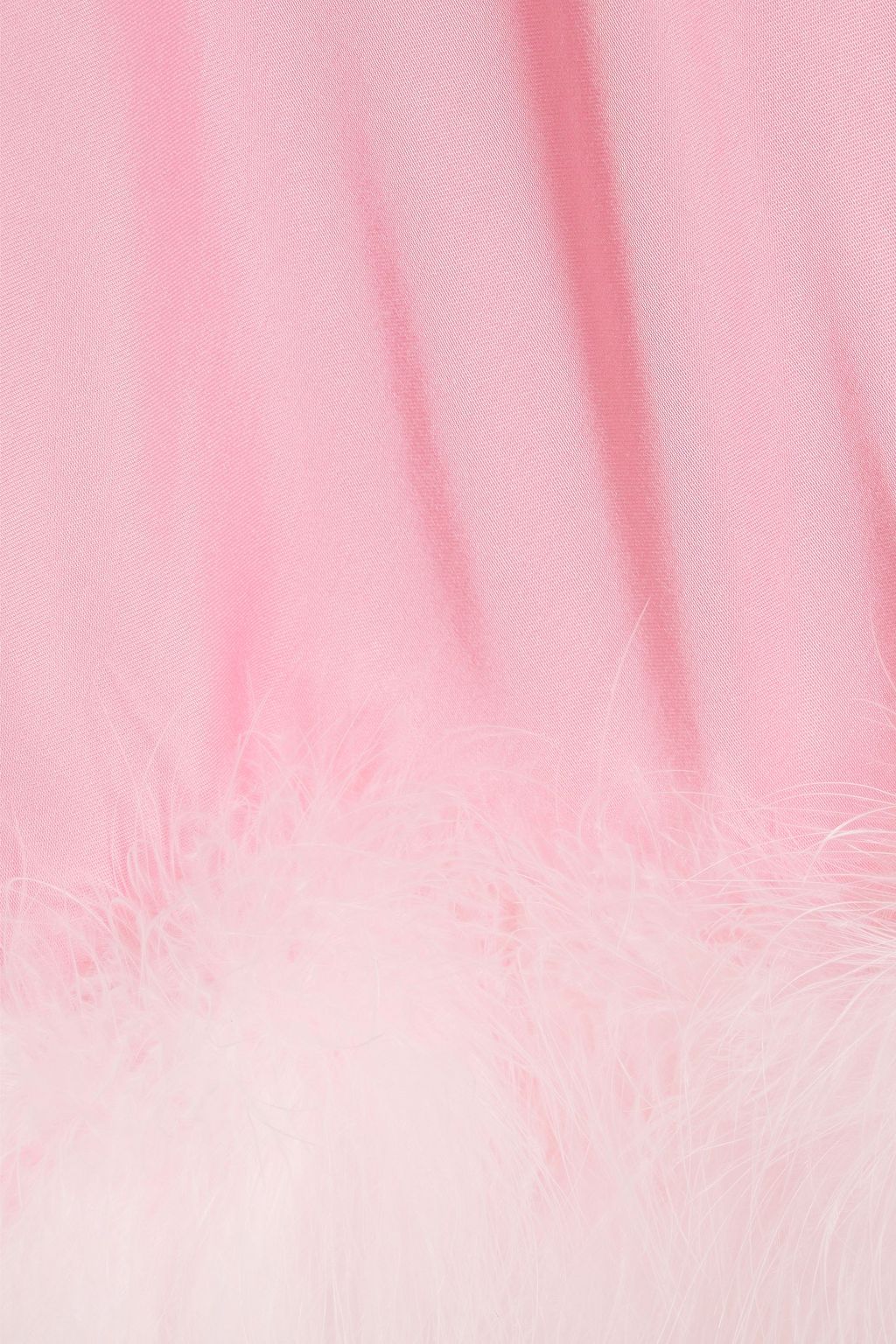 SLEEPER Feather-embellished jersey pajama pants