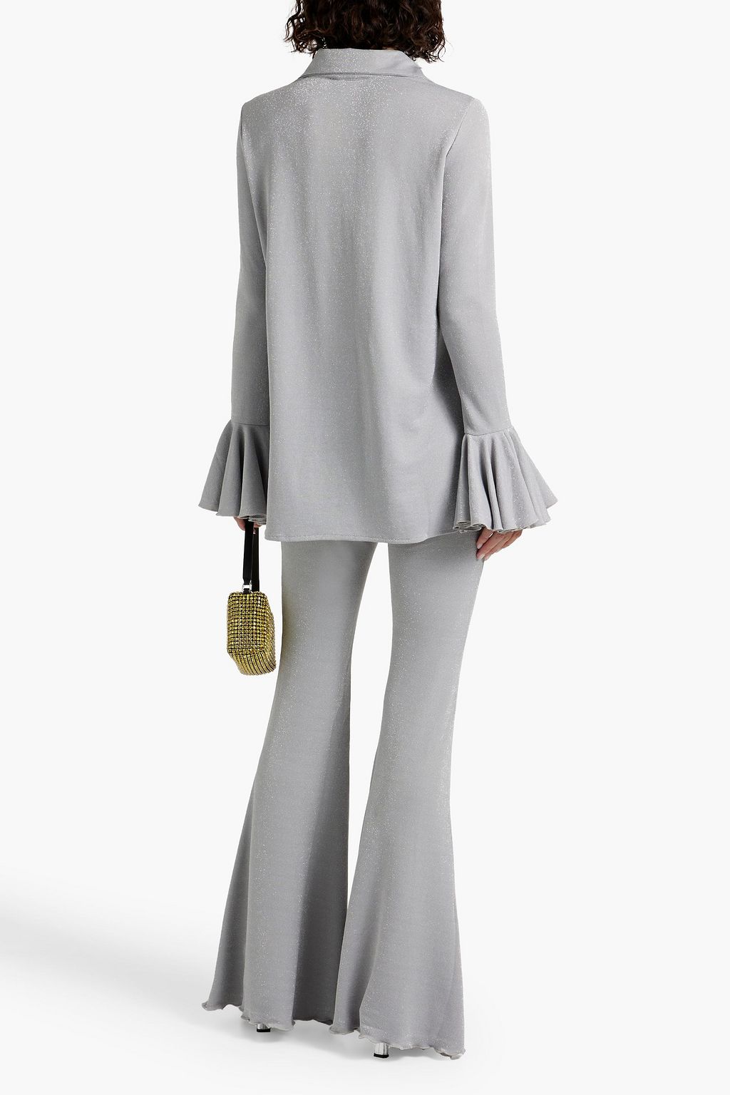 SLEEPER Metallic jersey pajama set