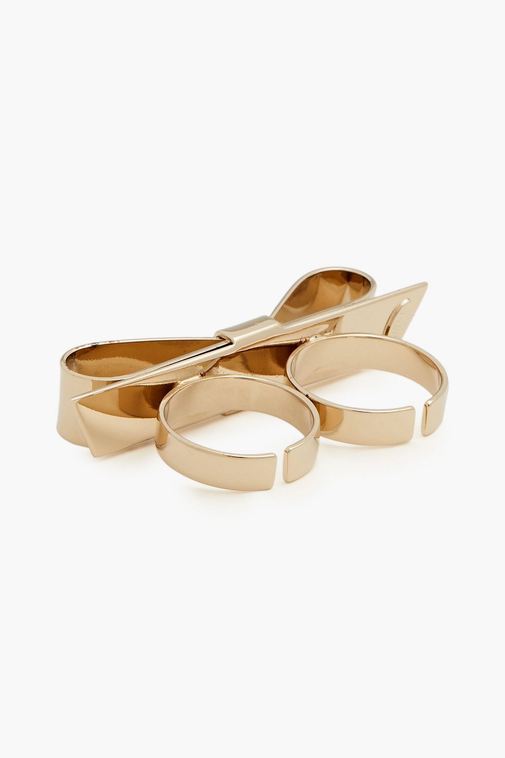 RED(V) Gold-tone ring