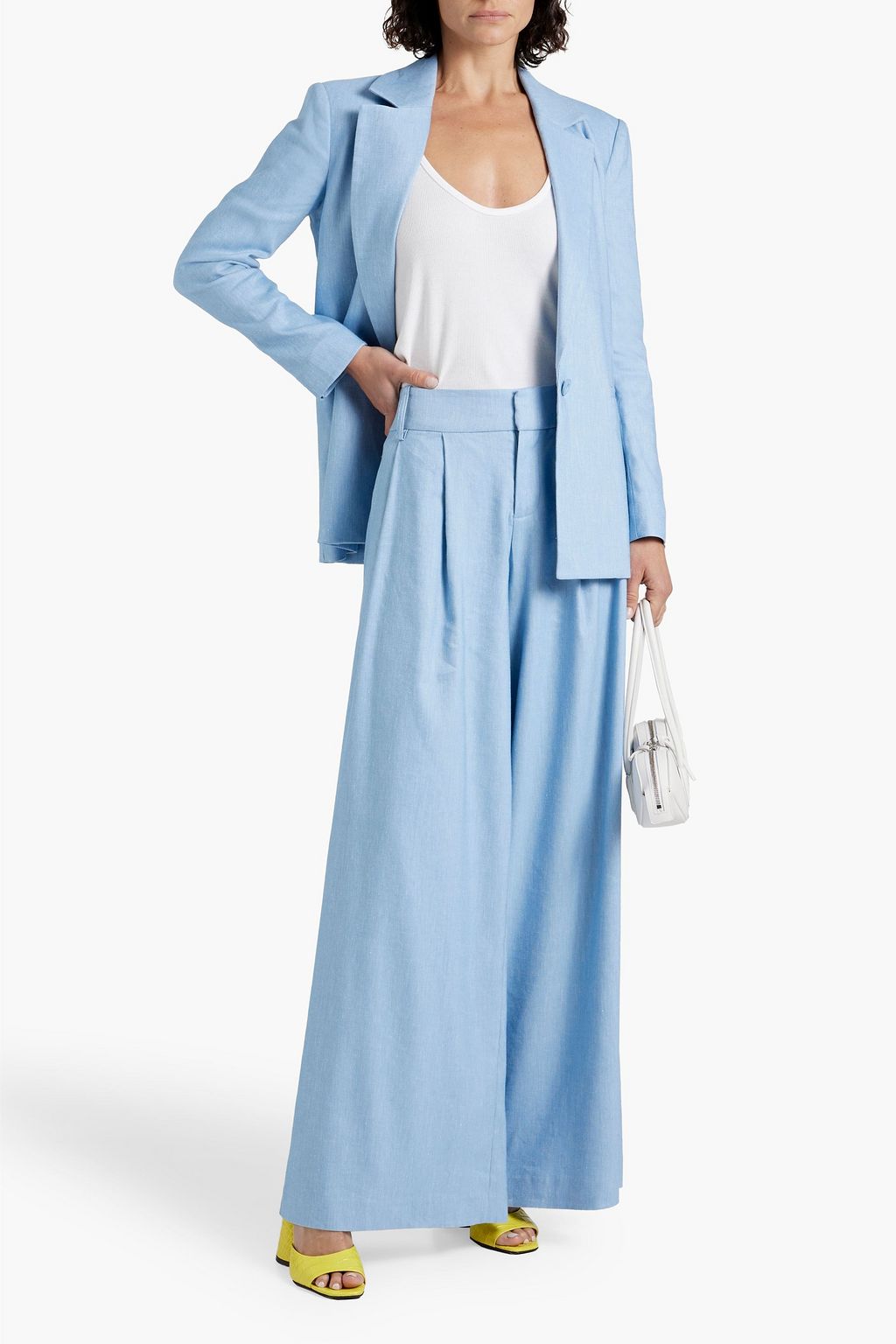 ALICE + OLIVIA بليزر ’’ديني’’ مصنوع من التويل