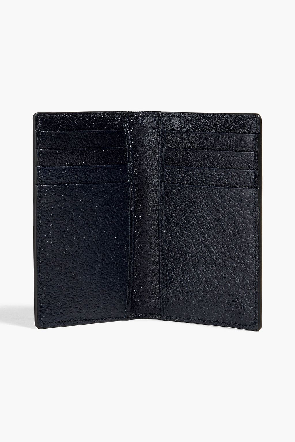 GUCCI Ophidia logo-print coated-canvas and leather cardholder