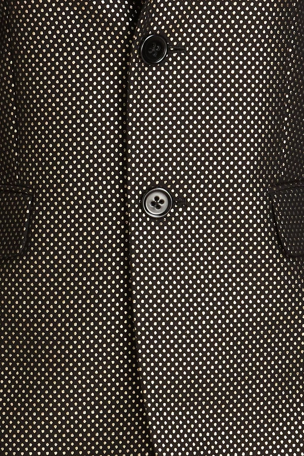 REDVALENTINO Metallic polka-dot jacquard blazer