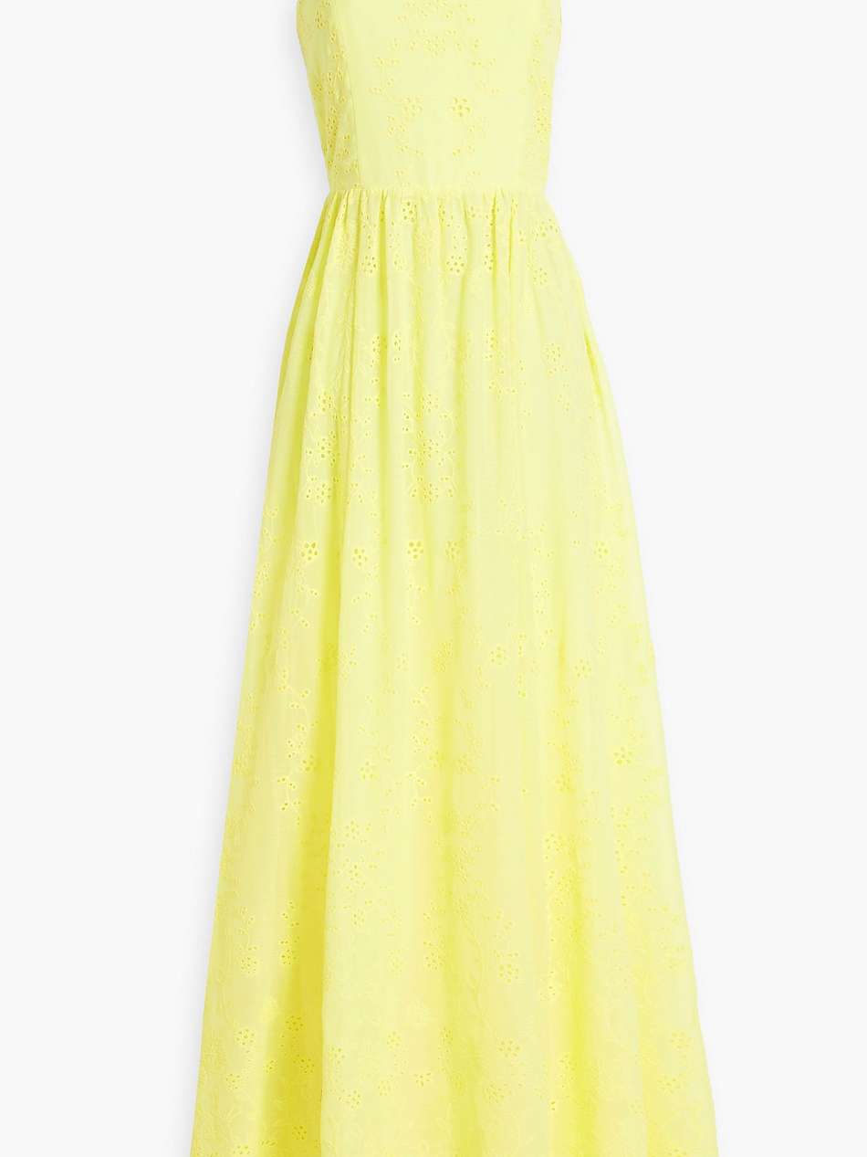 juniper broderie anglaise georgette maxi dress