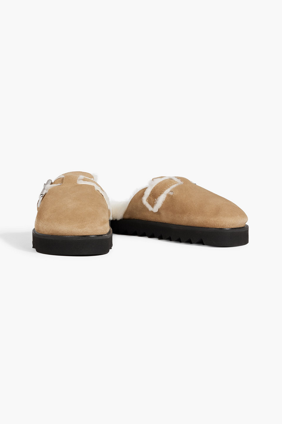 Iro Bracci Leather Mules In Camel