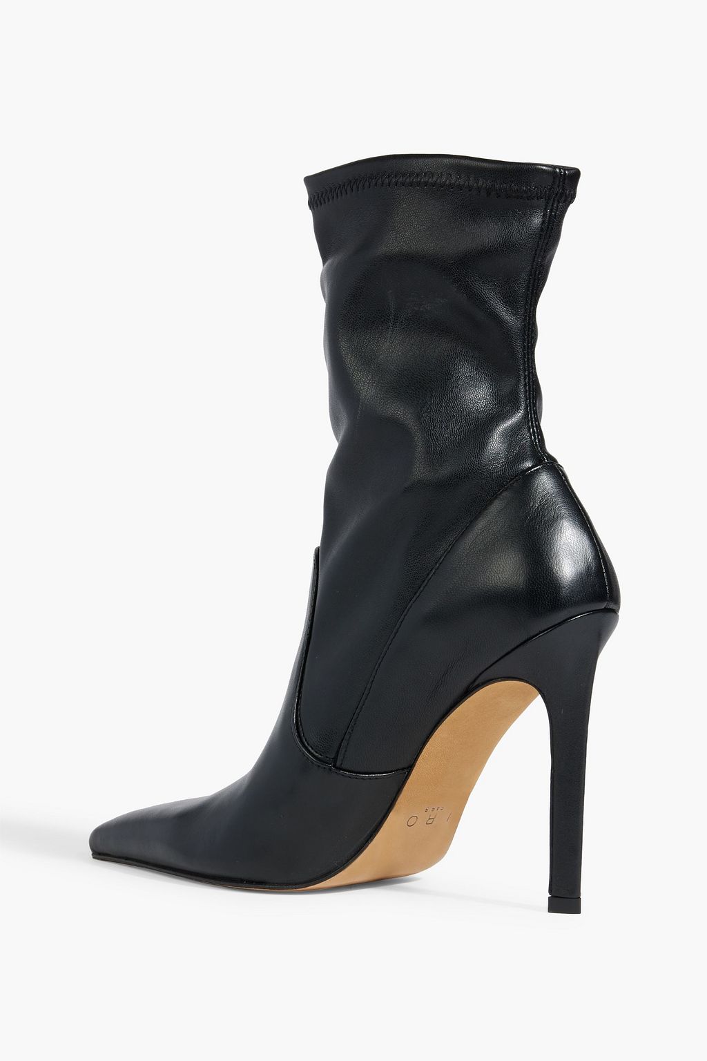 IRO Leather-blend sock boots