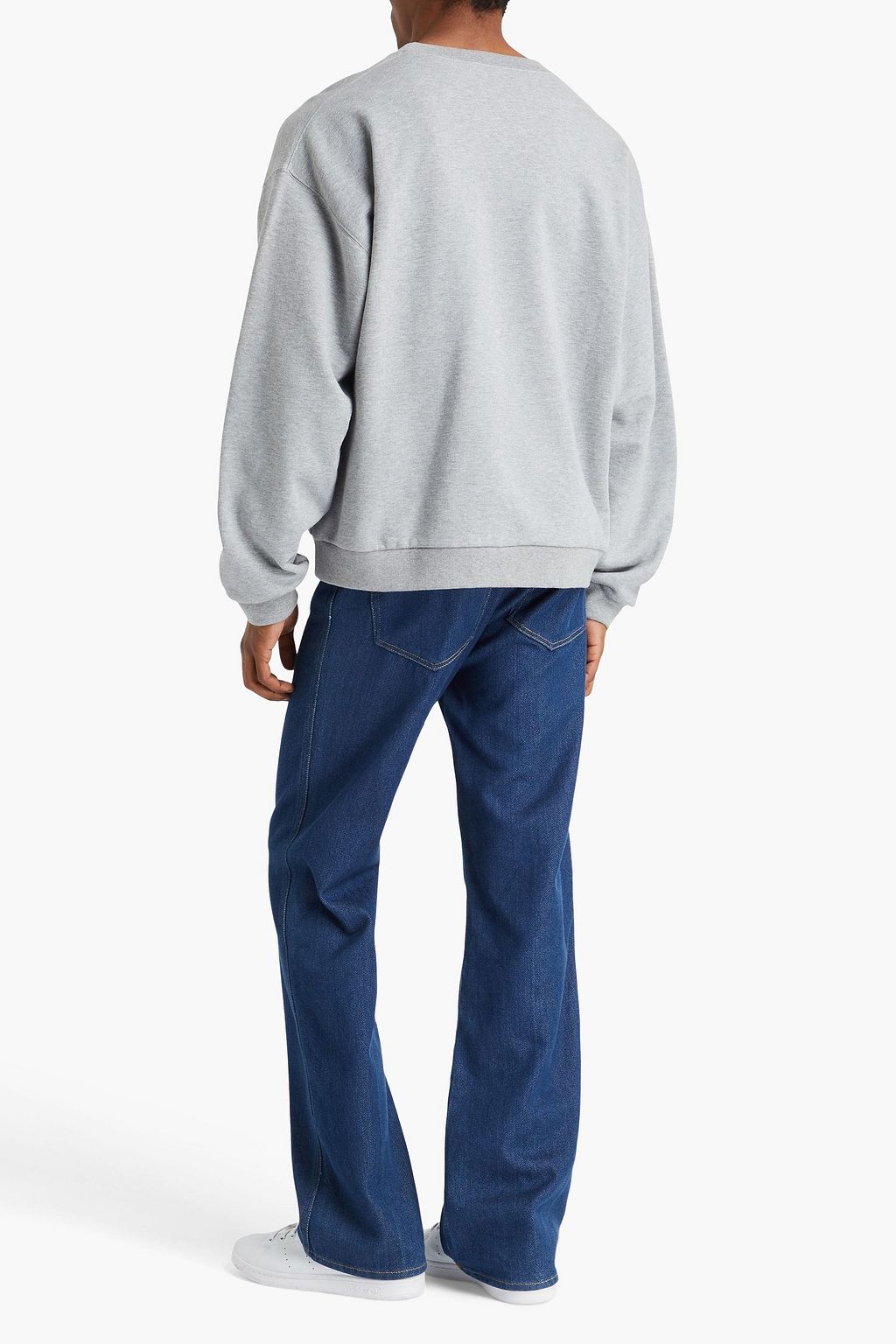 GUCCI Logo-print cotton-jersey sweatshirt