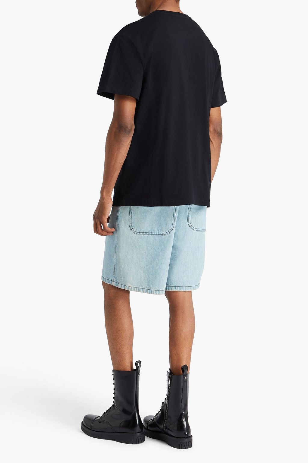 GUCCI Printed cotton-jersey T-shirt