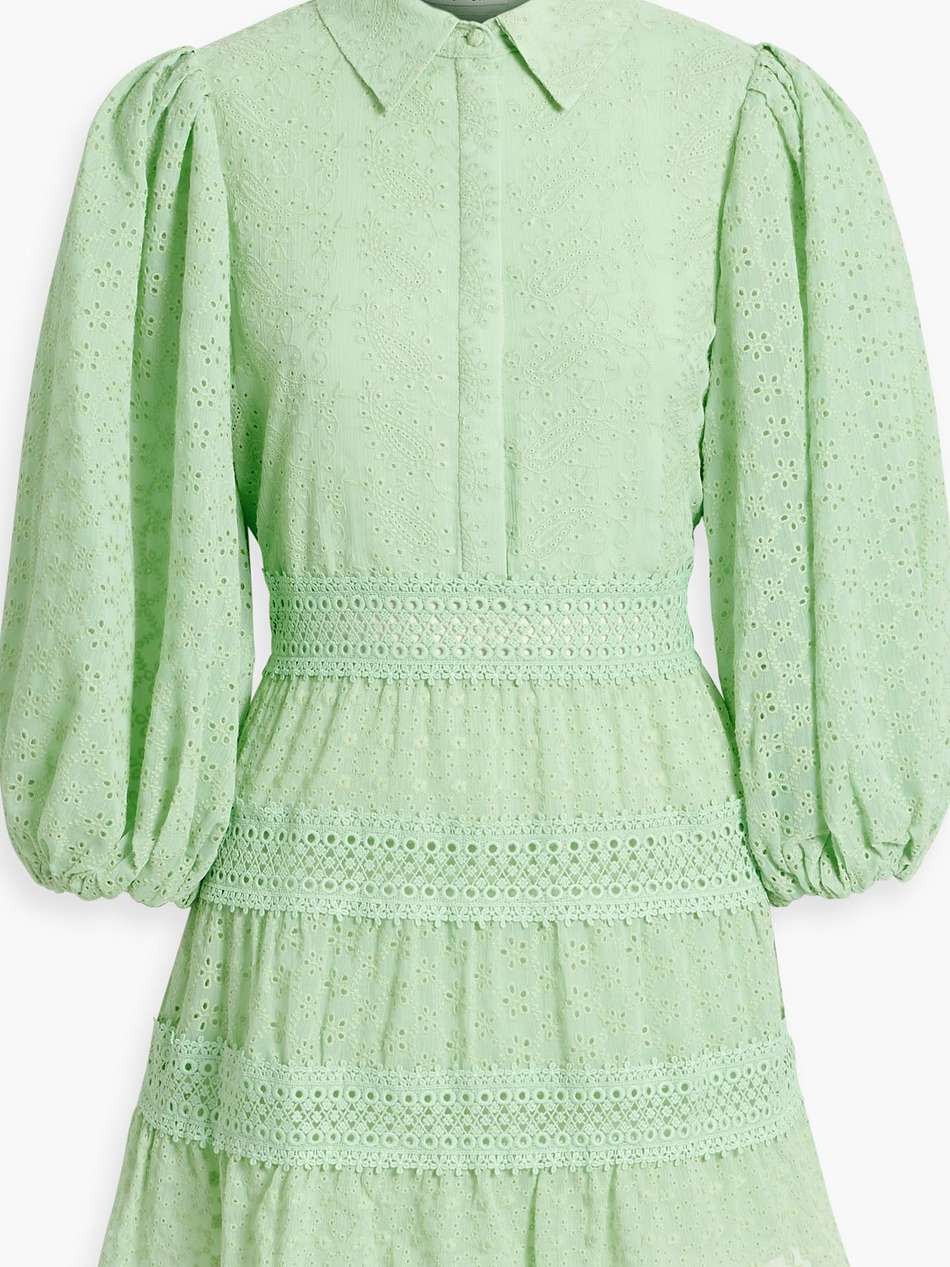 blakesley broderie anglaise mini dress
