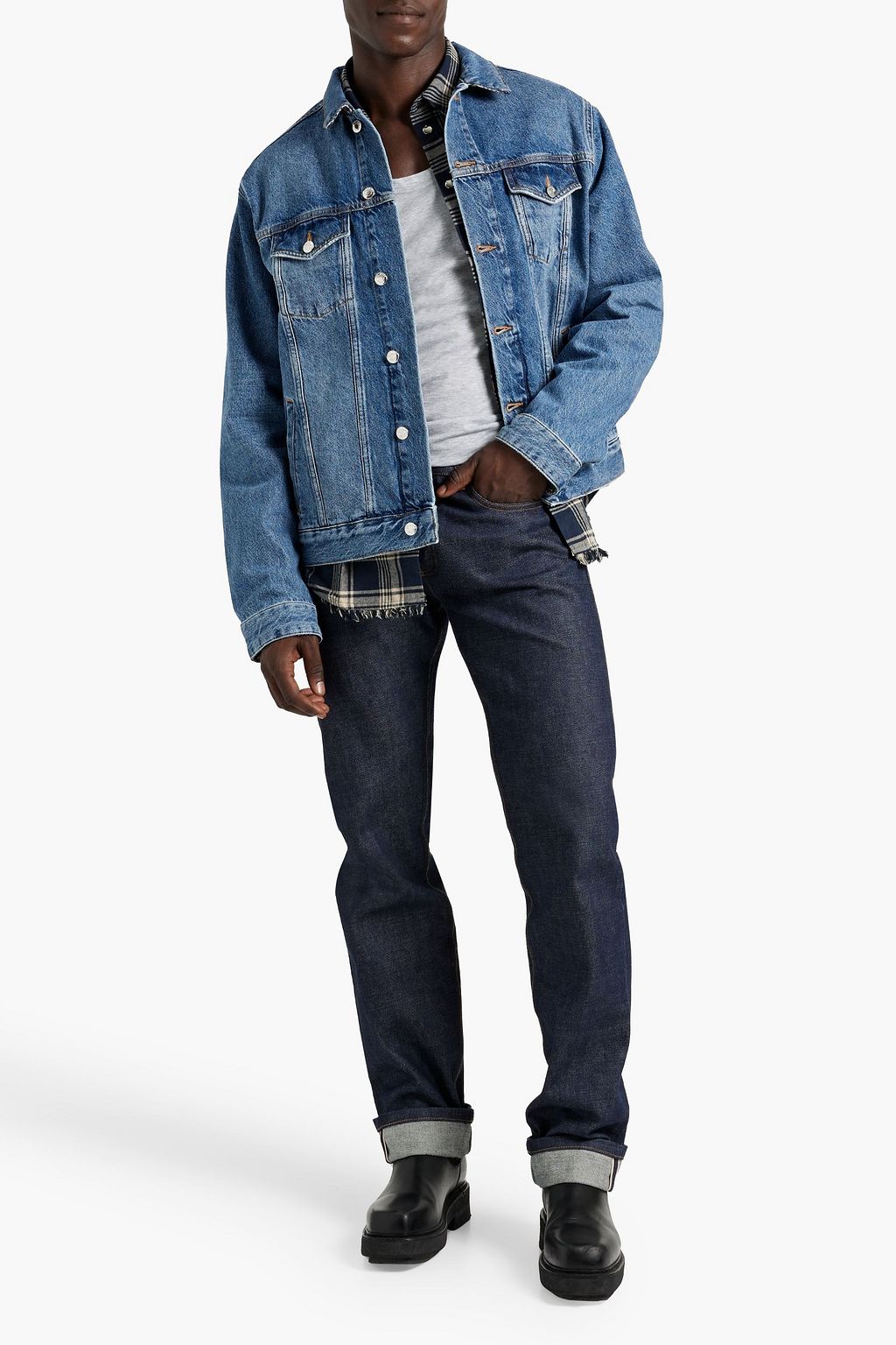 IRO Stripes denim jacket