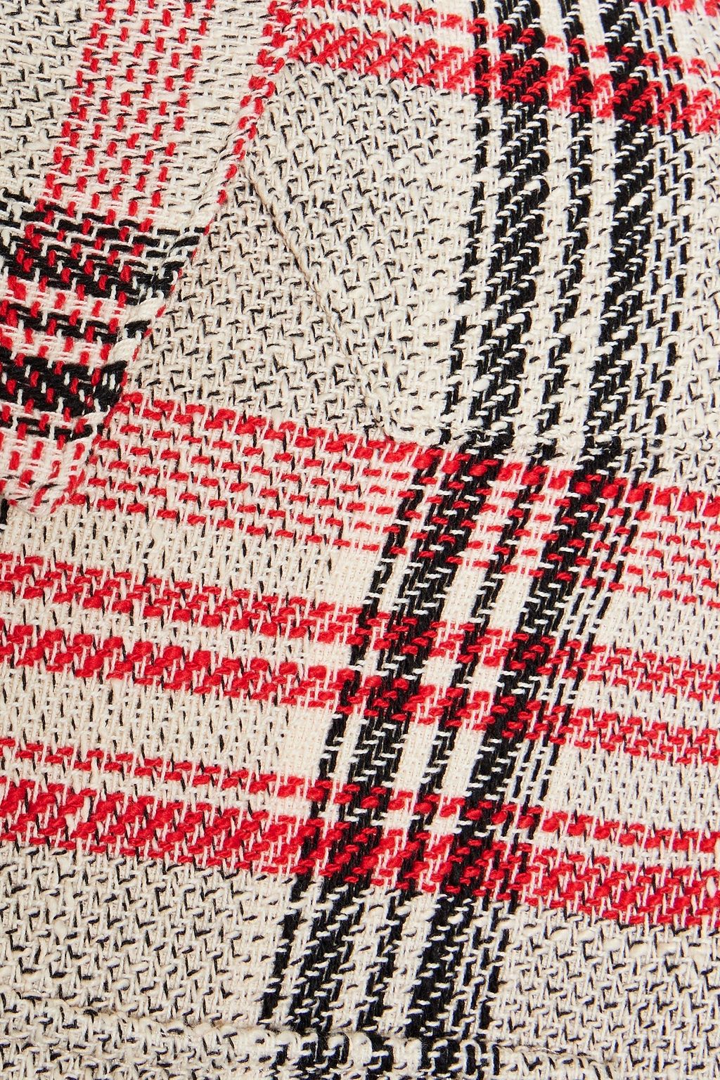 IRO Singala checked cotton-blend tweed jacket