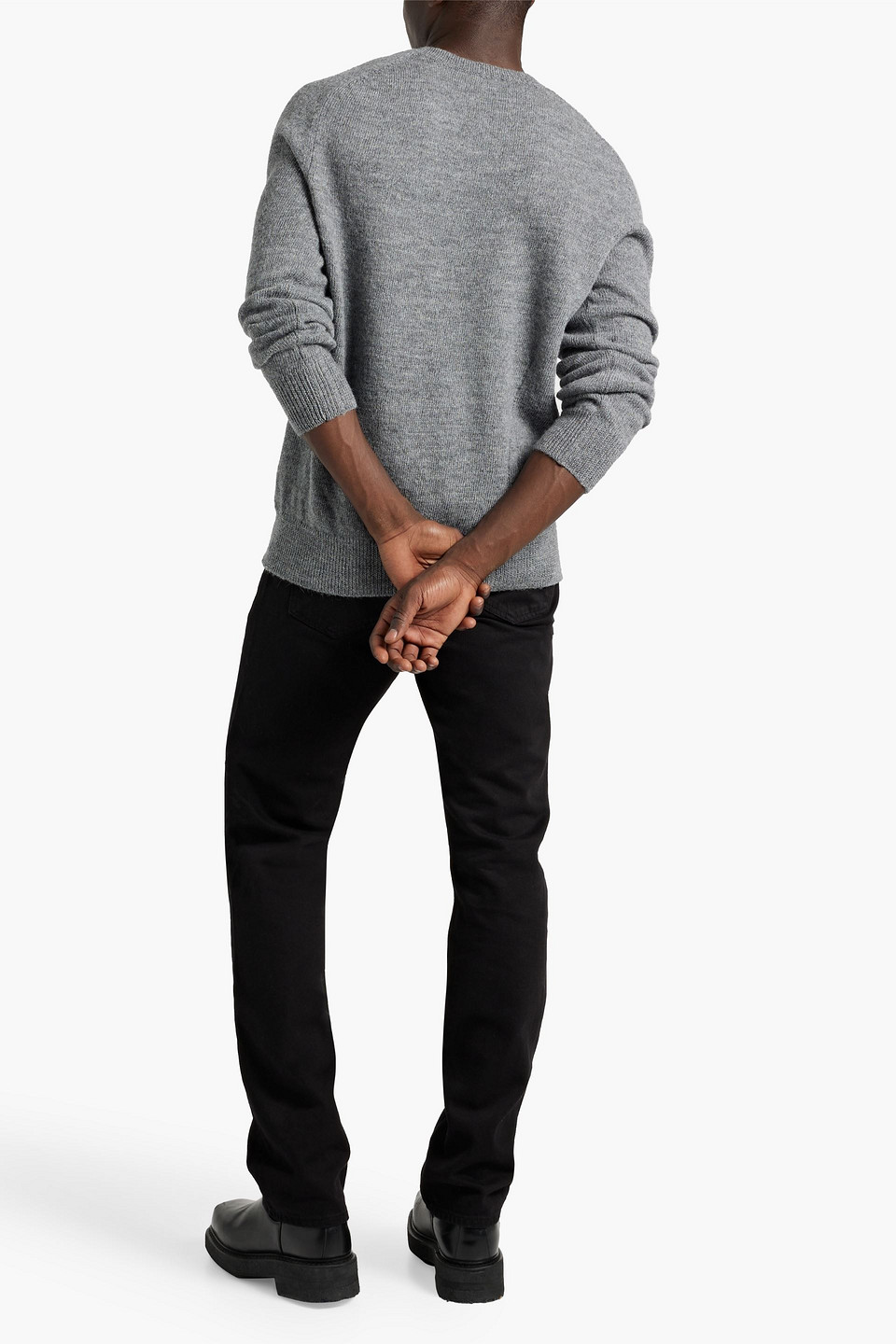 Iro Nino Wool Sweater In Gray