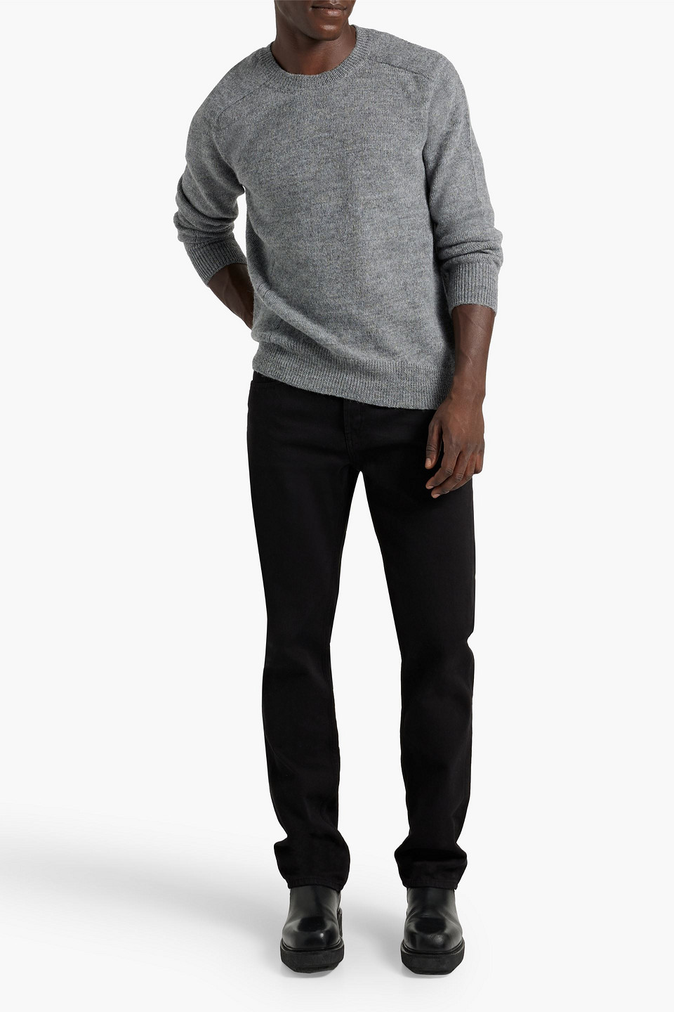 Iro Nino Wool Sweater In Gray