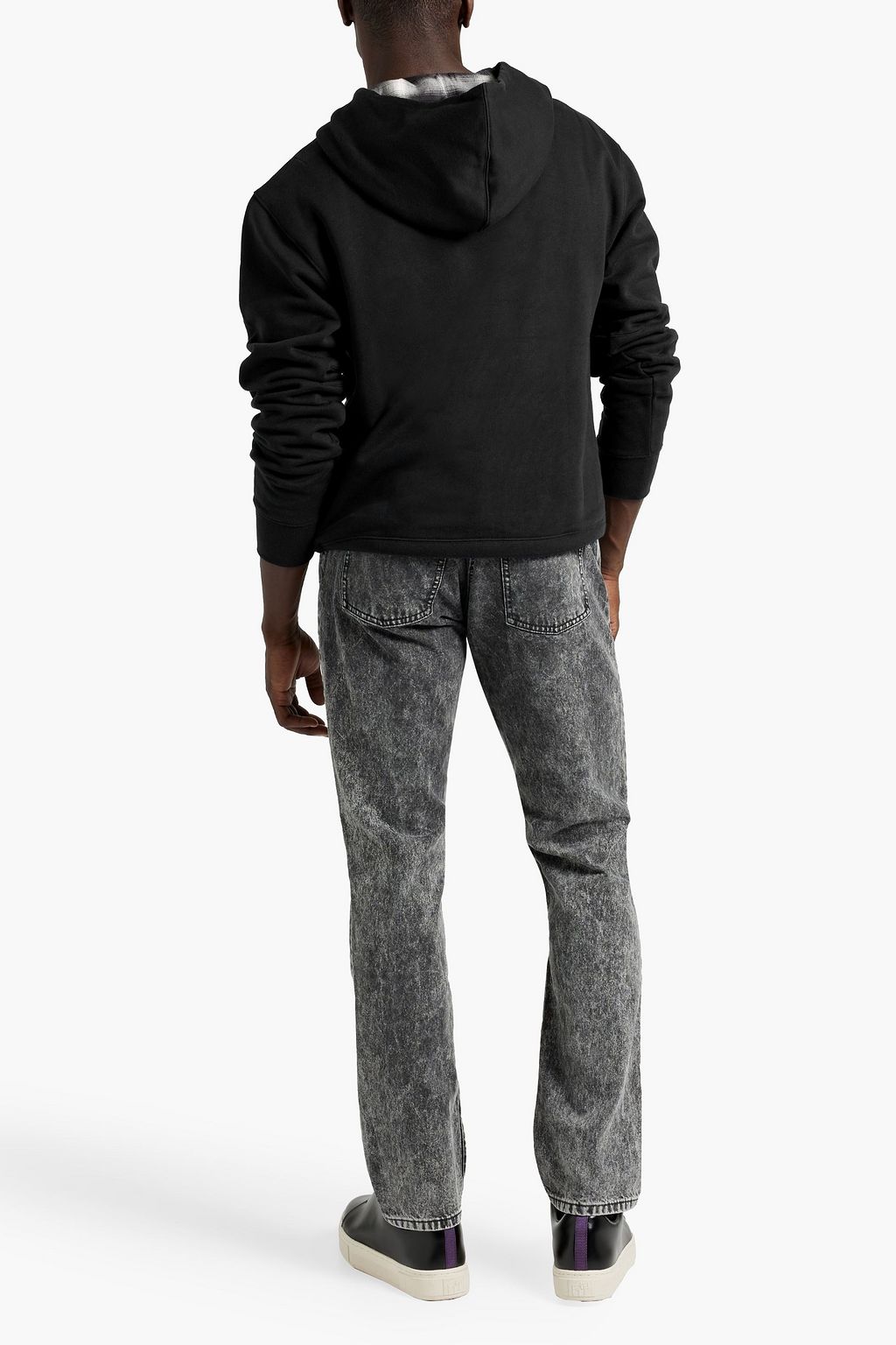 IRO Acid-wash denim jeans