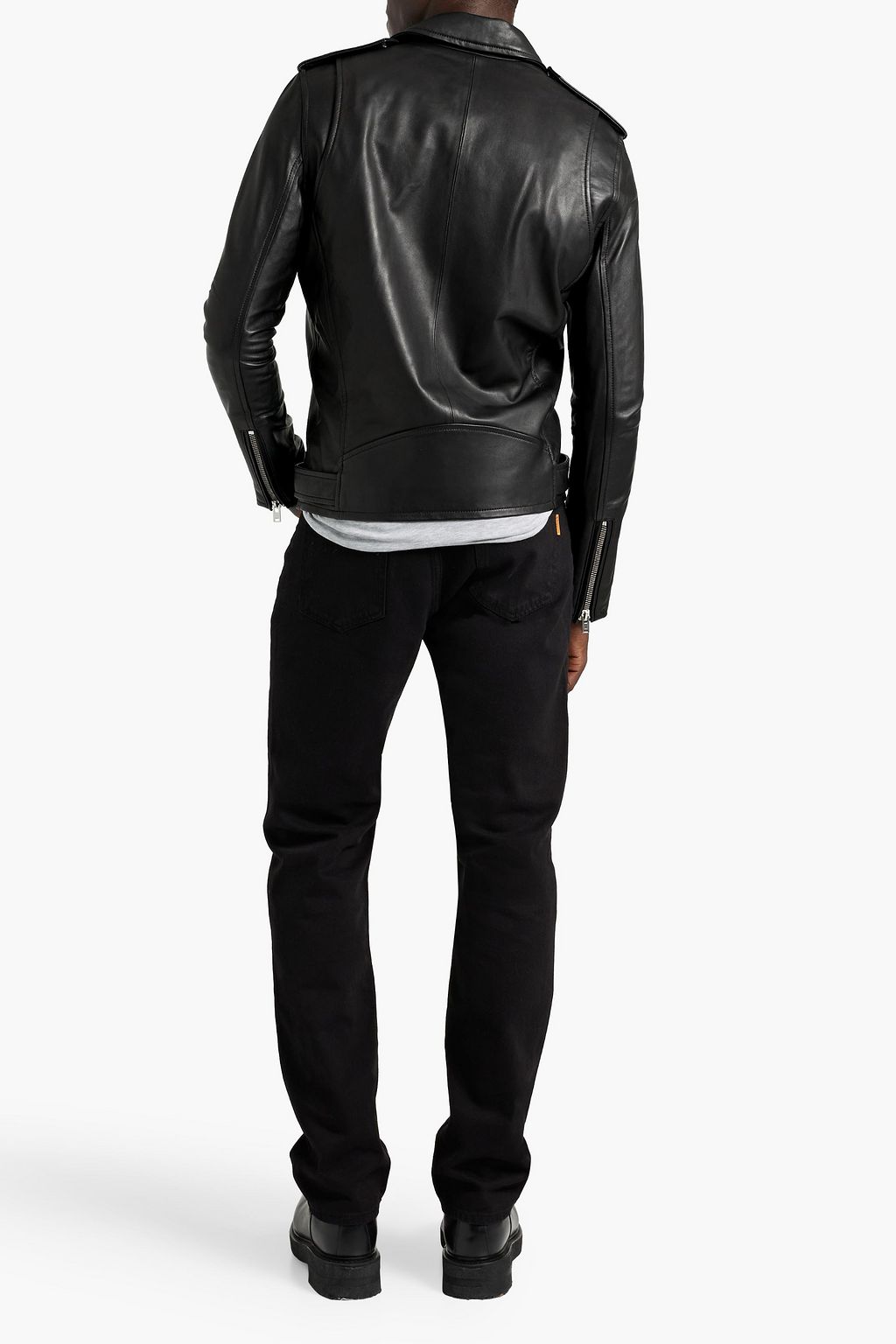 IRO Aronew leather biker jacket