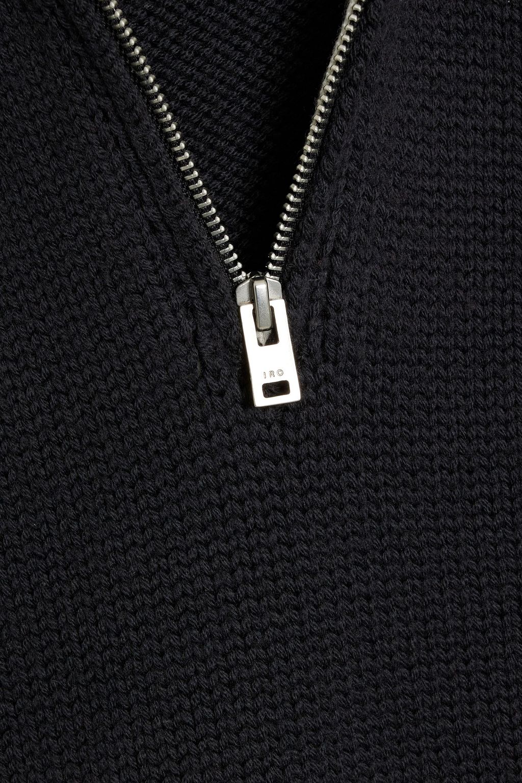 IRO Demeter merino wool half-zip sweater