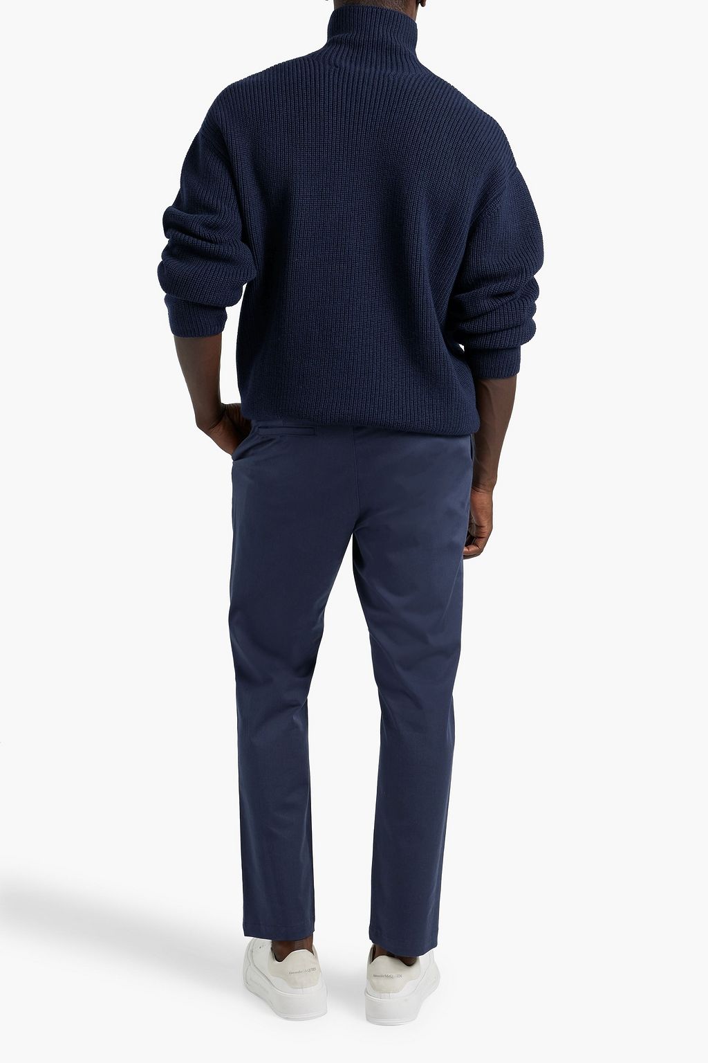IRO Valens ribbed merino wool turtleneck sweater