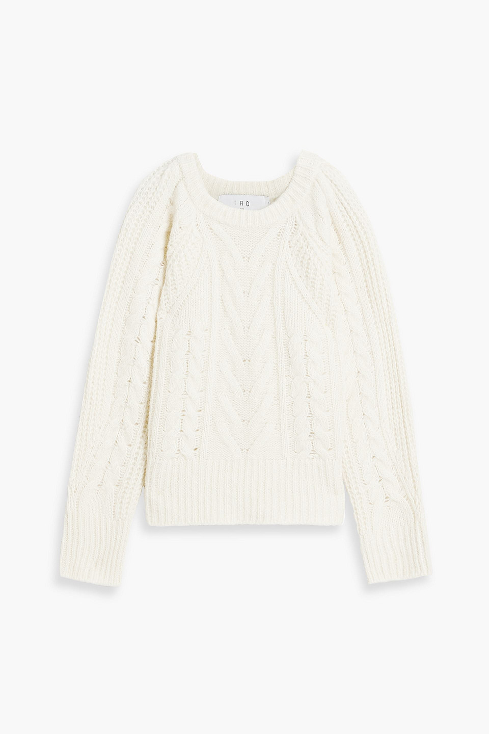 IRO JAOS CABLE-KNIT SWEATER