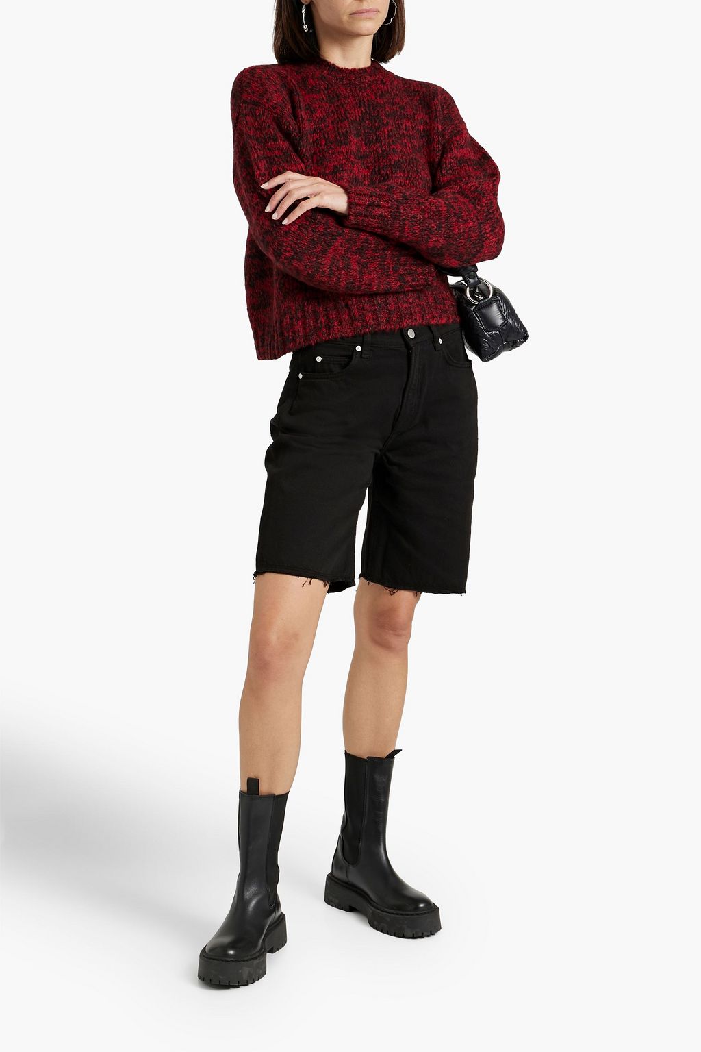 REDVALENTINO 말드 니트 스웨터