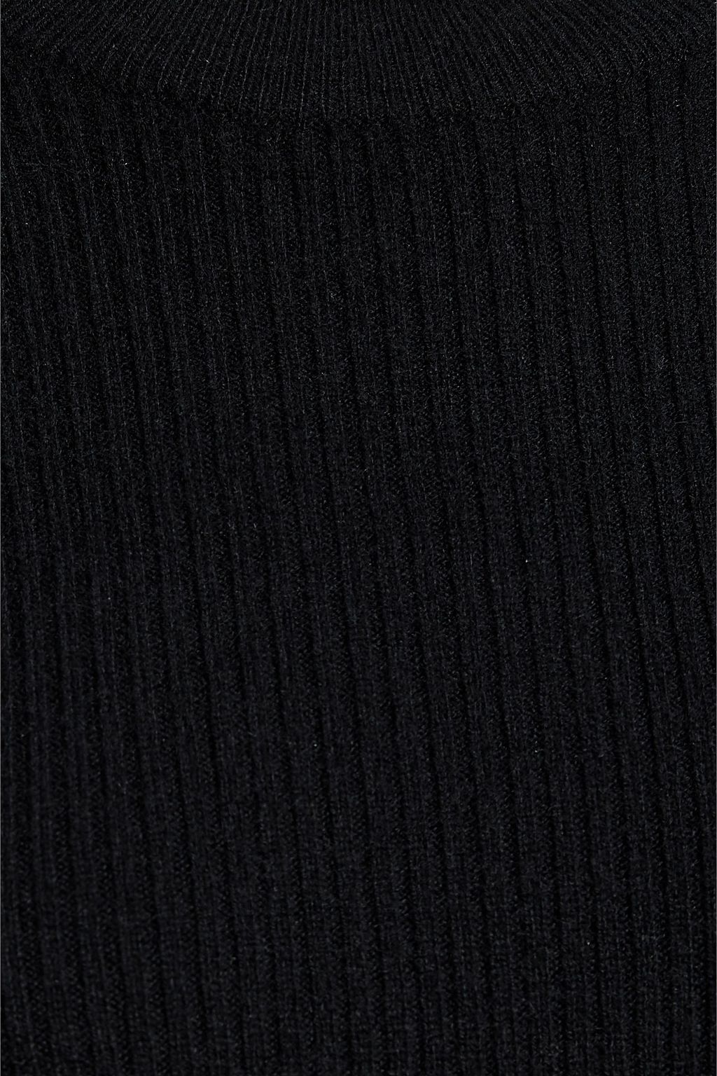 IRO Liette ribbed cashmere midi dress