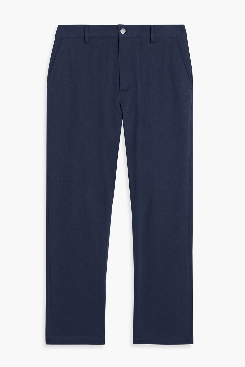 Iro Lopa Cotton-blend Twill Chinos In Navy