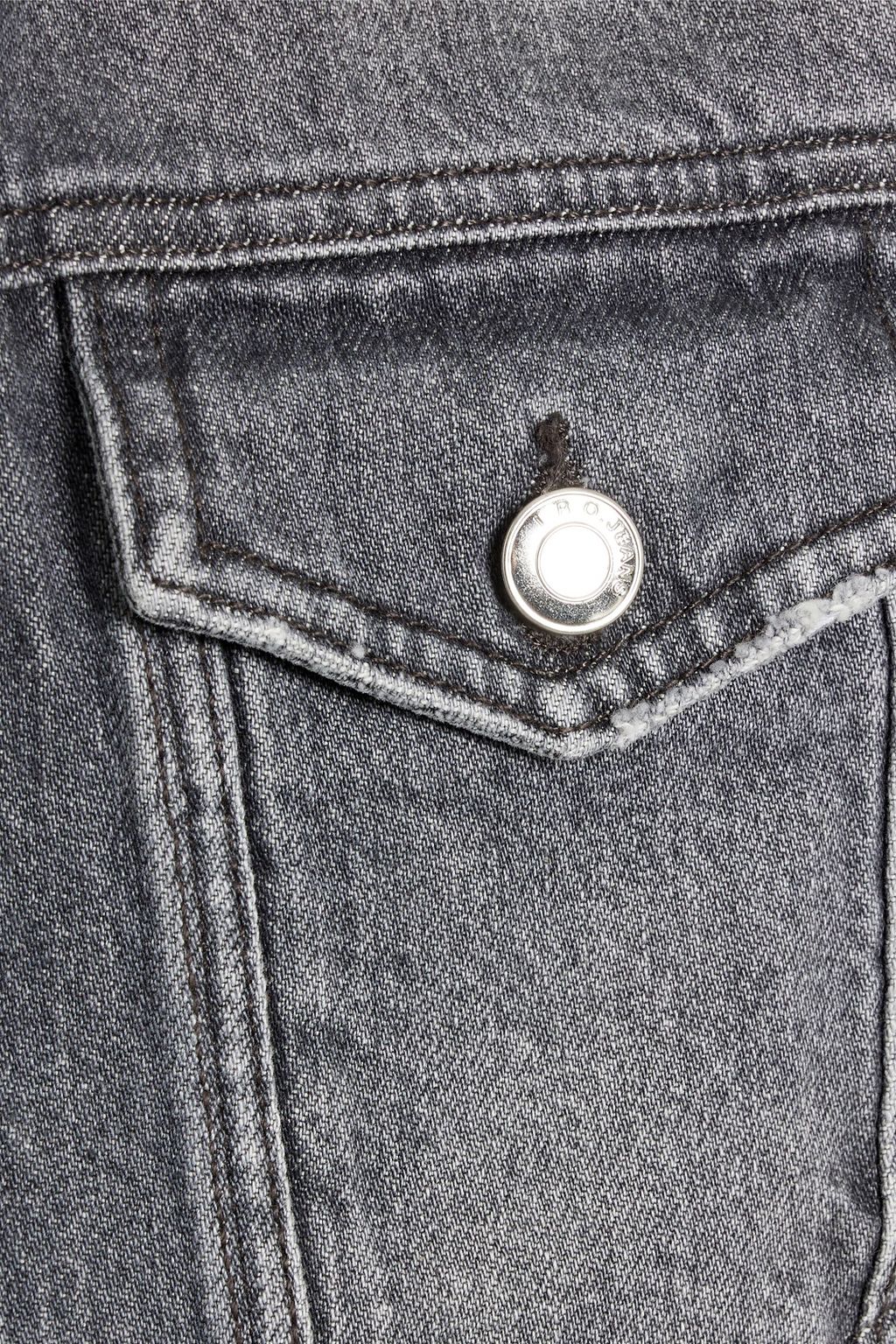 IRO Murphy faded denim jacket