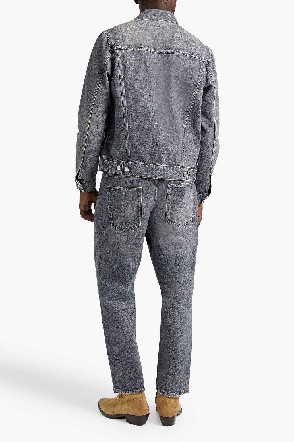 IRO Murphy faded denim jacket
