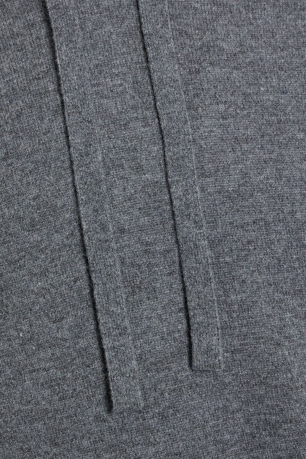 IRO Posei wool and cashmere-blend hoodie