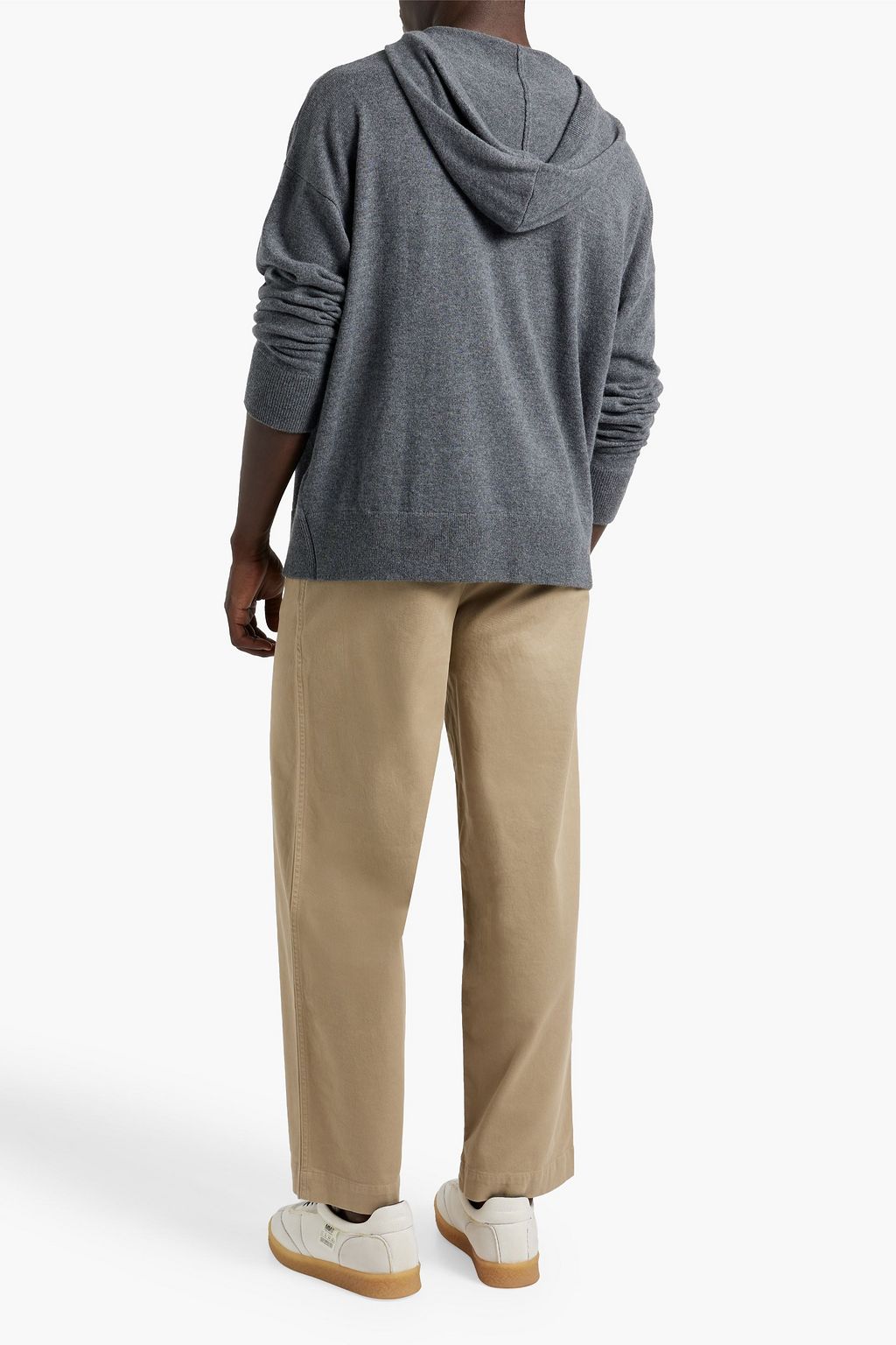 IRO Posei wool and cashmere-blend hoodie