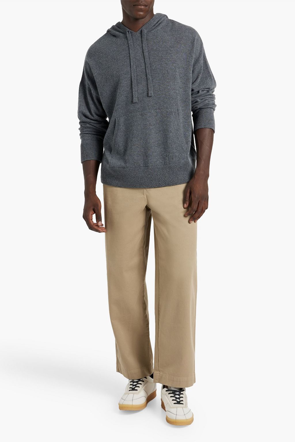 IRO Posei wool and cashmere-blend hoodie