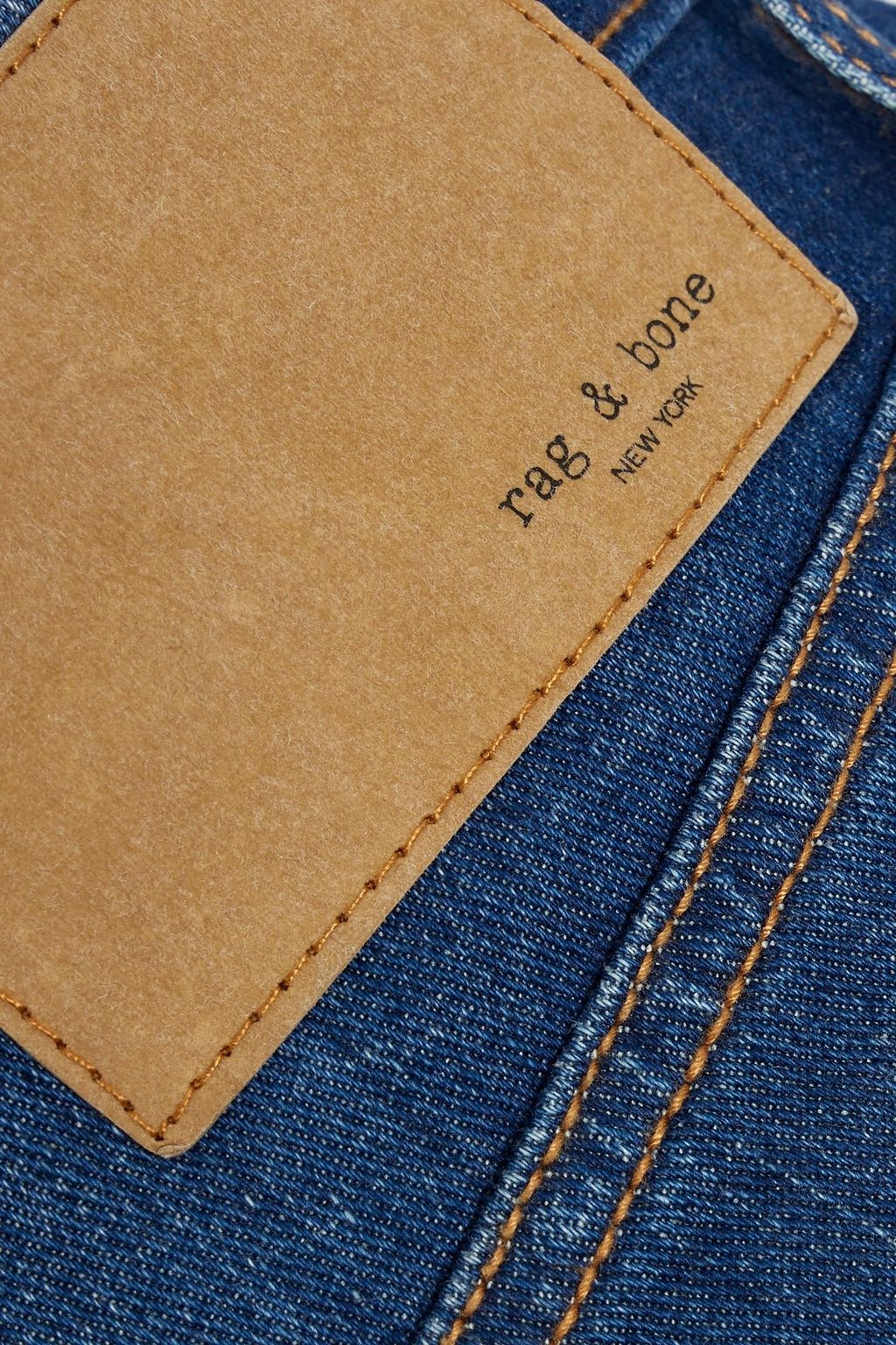 RAG & BONE جينز «مايا» قصير بقصة واسعة وبخصر عالٍ