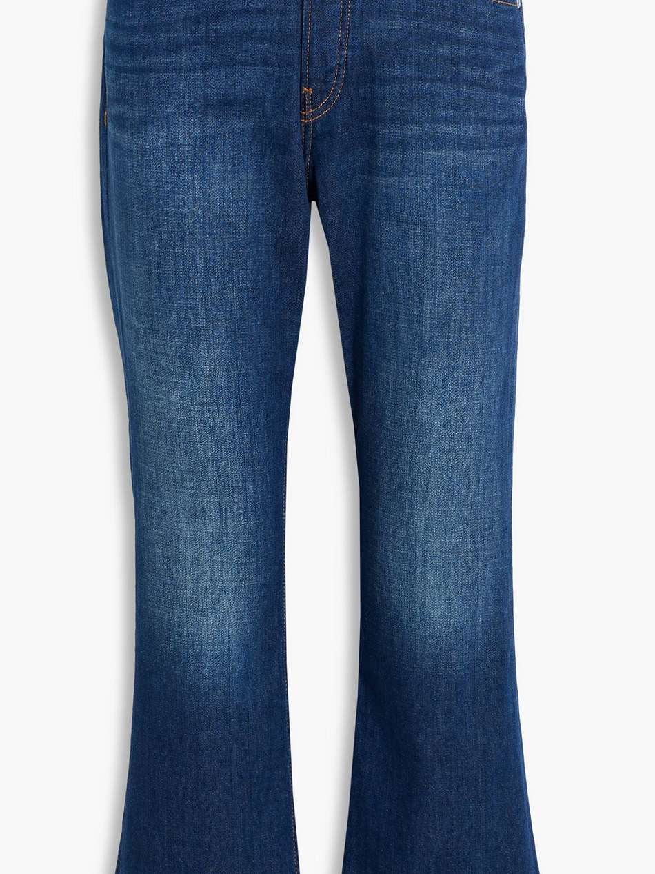 maya cropped high-rise flared jeans