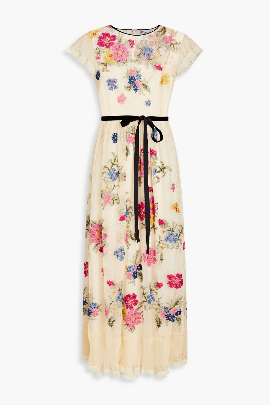 esprit maxikleid weiss