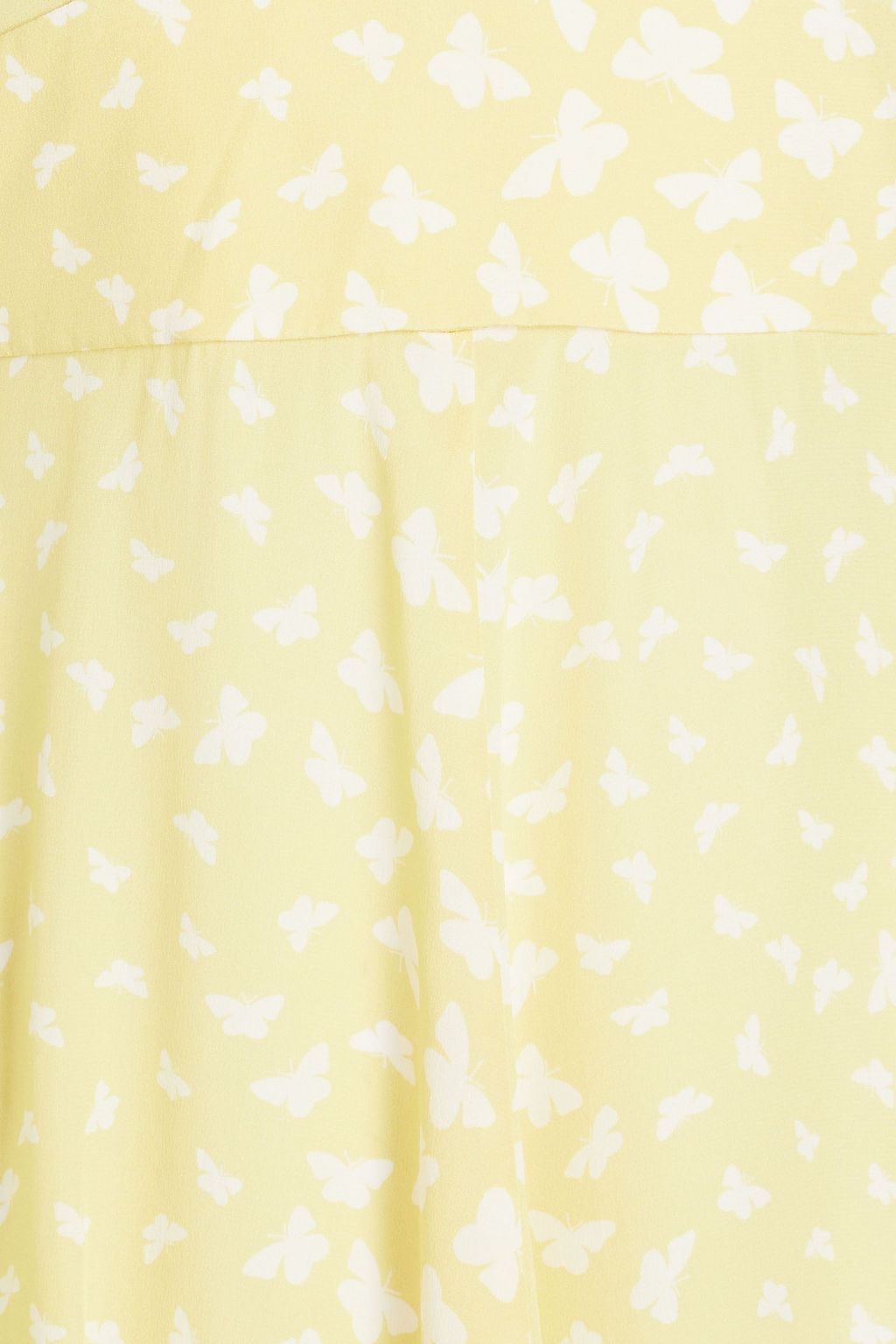 REDVALENTINO Printed silk crepe de chine mini dress