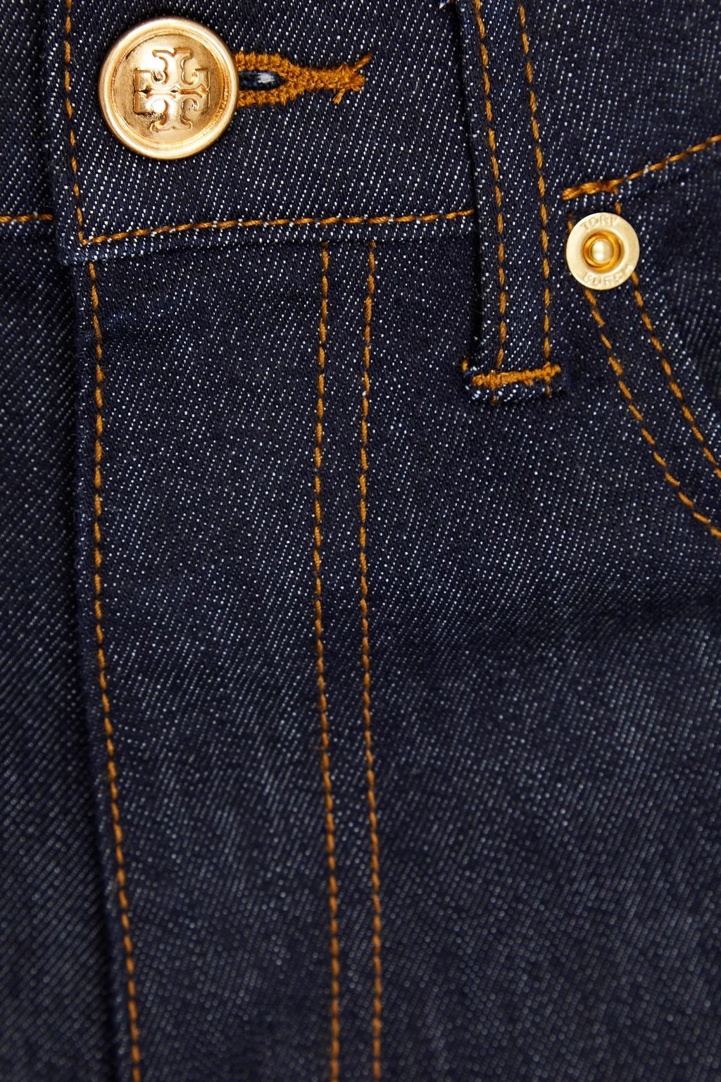 TORY BURCH Halbhohe Bootcut-Jeans