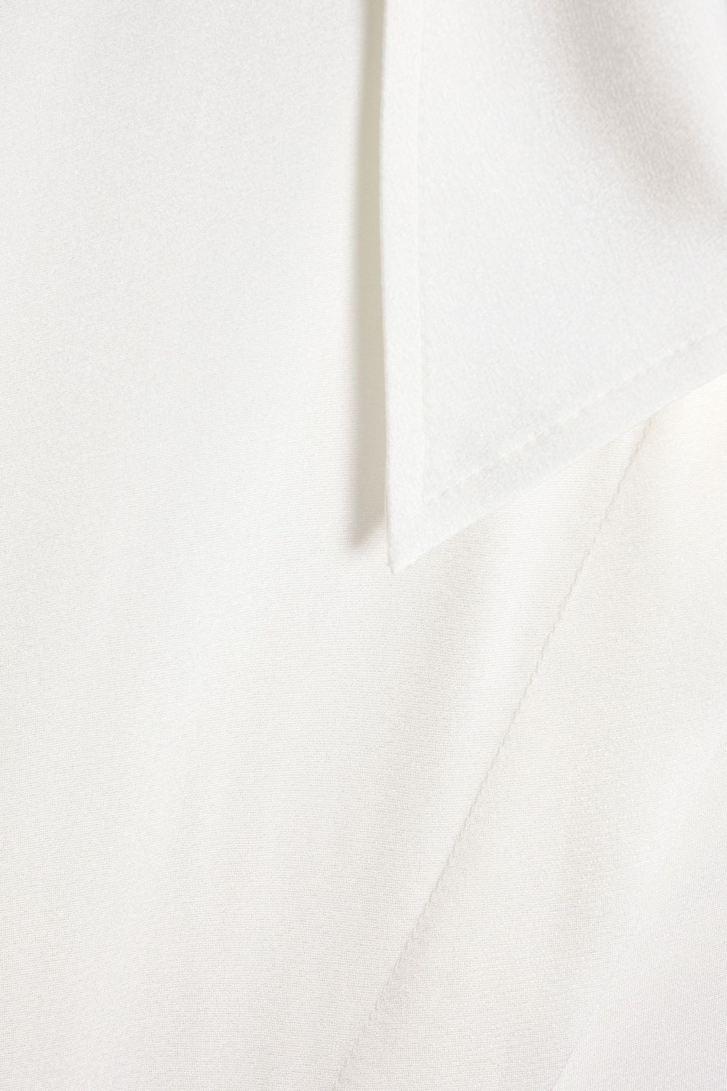 IRIS & INK Rosa satin-crepe shirt