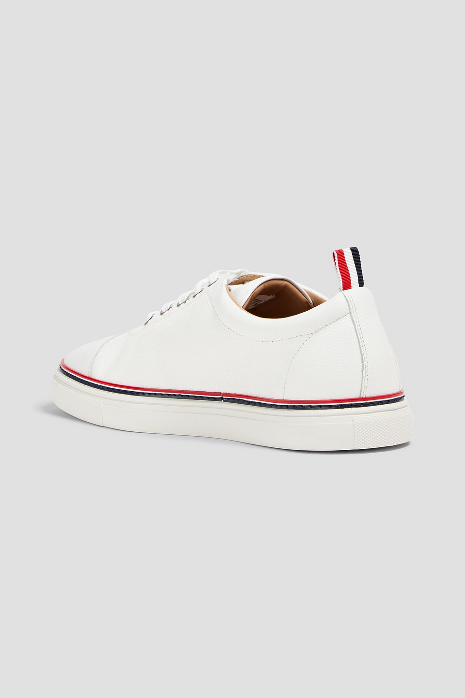  Thom Browne - Sneakers Aus Narbenleder - Weiß - Eu 36.5 
