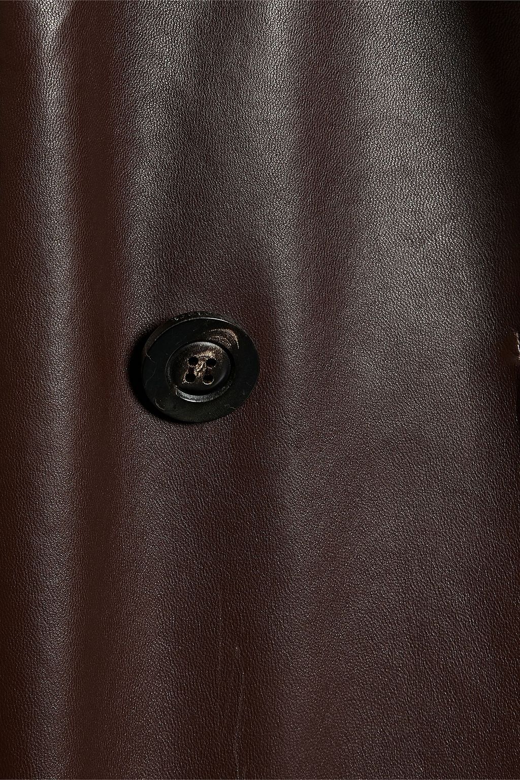 MAX MARA Ussuri double-breasted leather coat