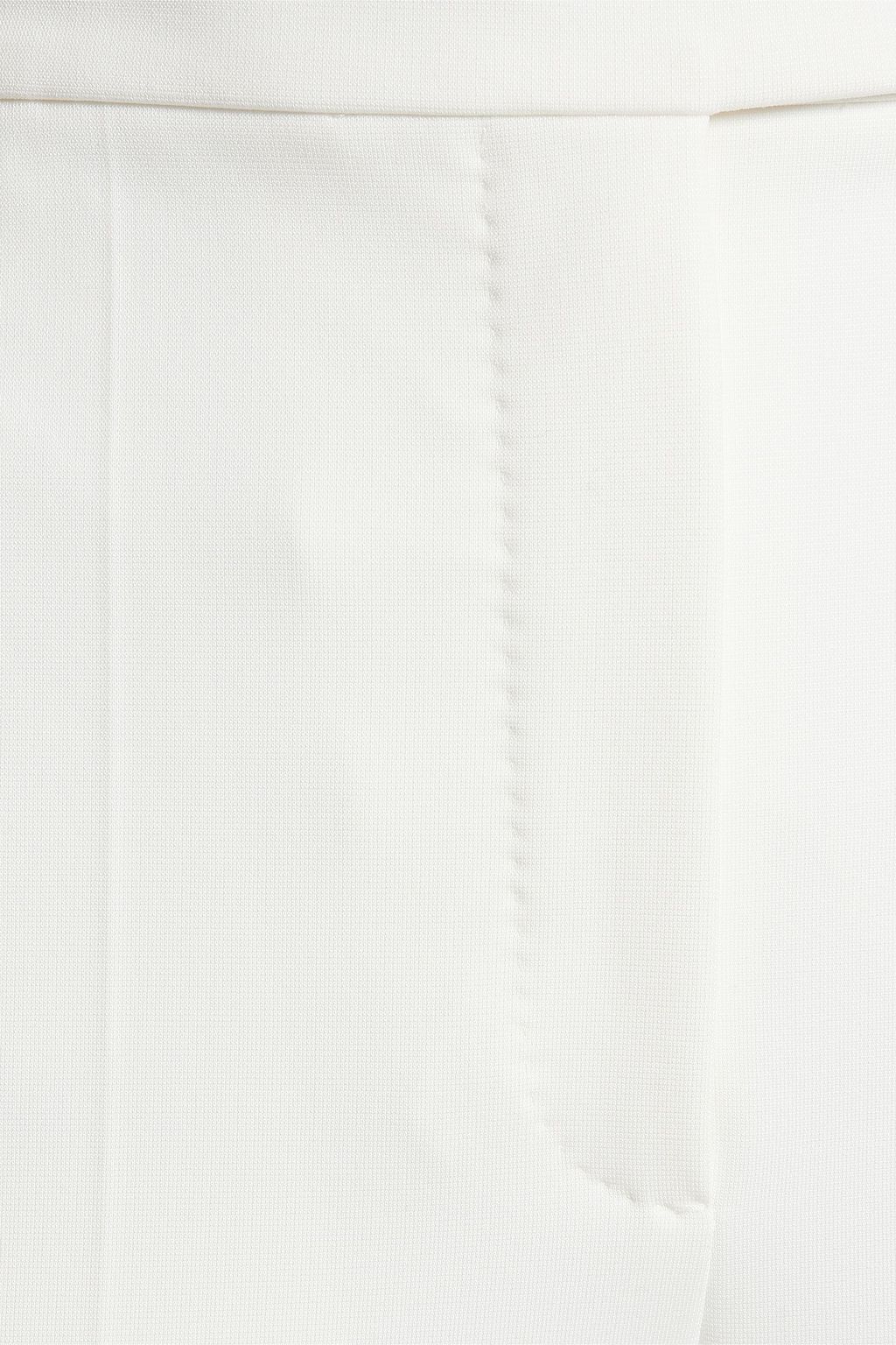 MAX MARA Cropped stretch-crepe tapered pants