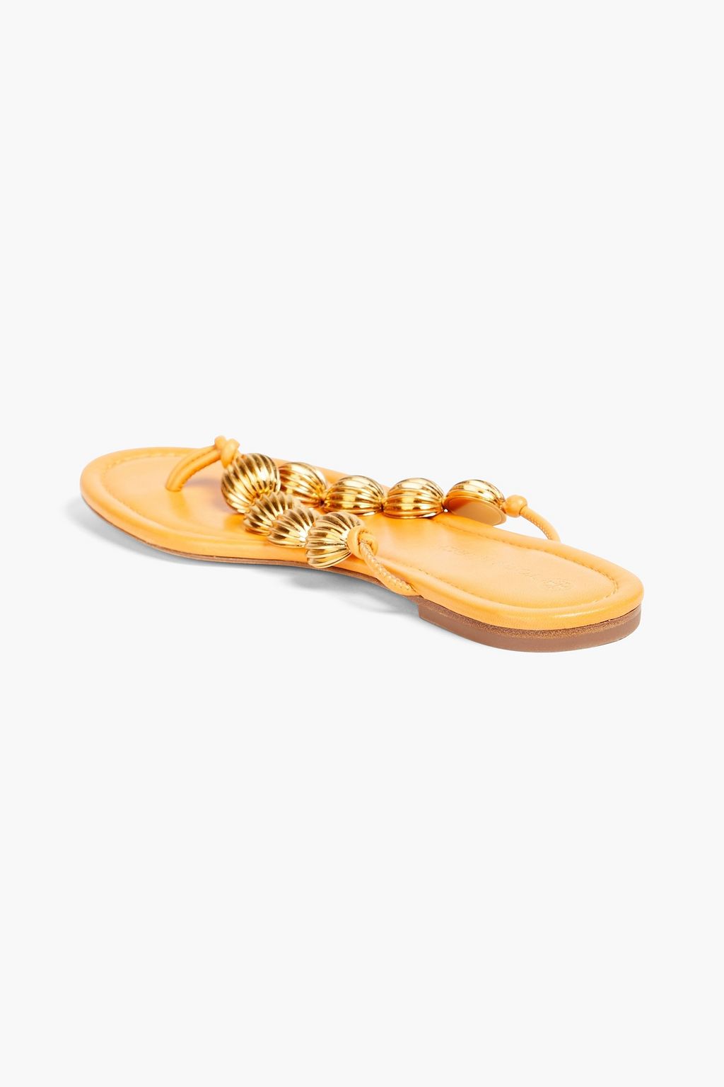 TORY BURCH 장식 디테일 가죽 샌들