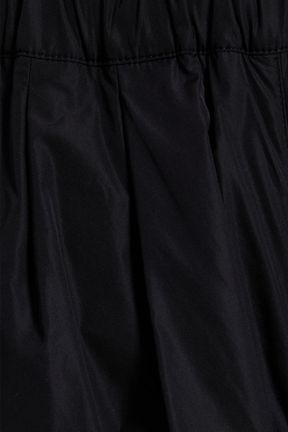 Max Mara Tarsio Shell Wide-leg Pants In Black