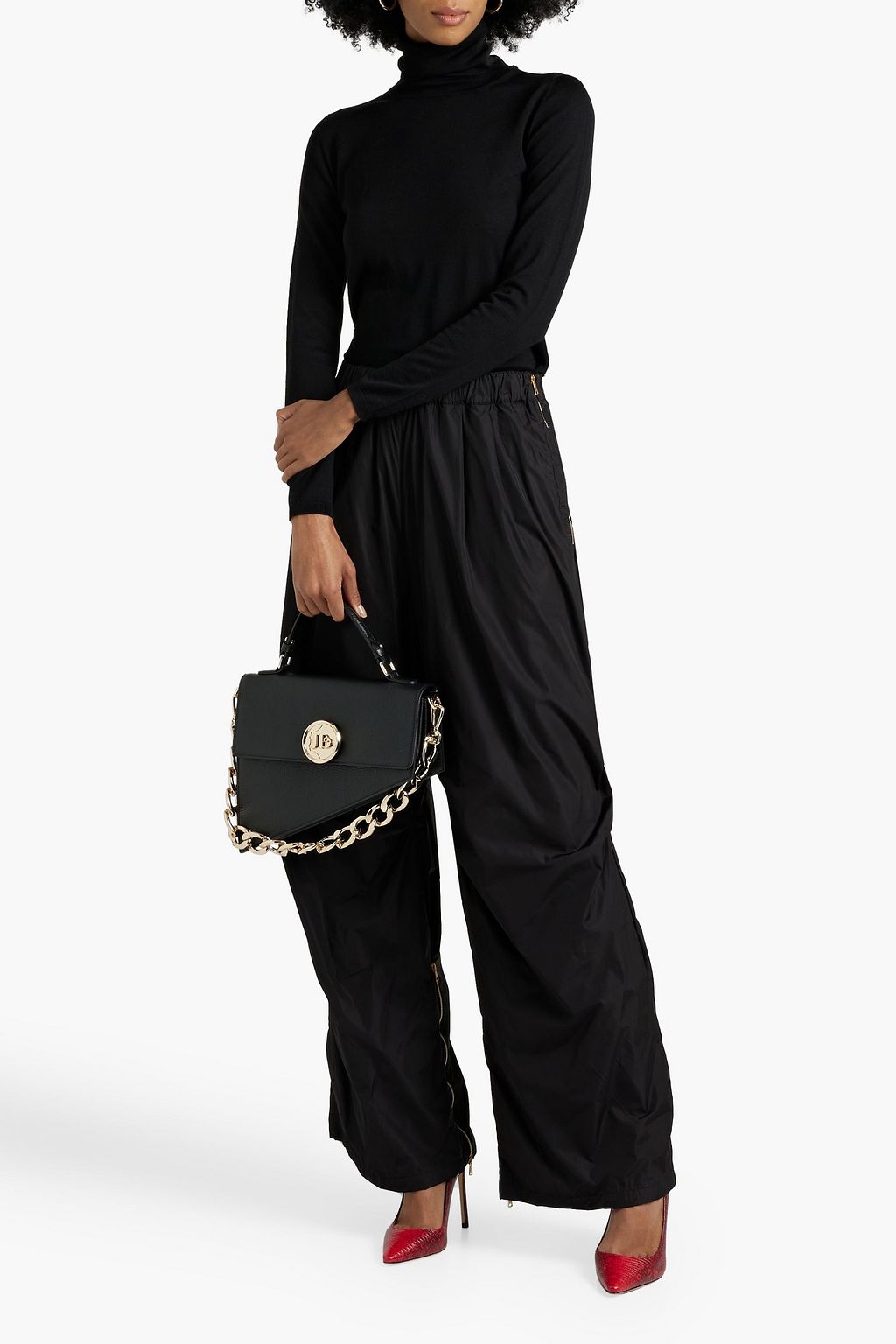 MAX MARA Tarsio shell wide-leg pants