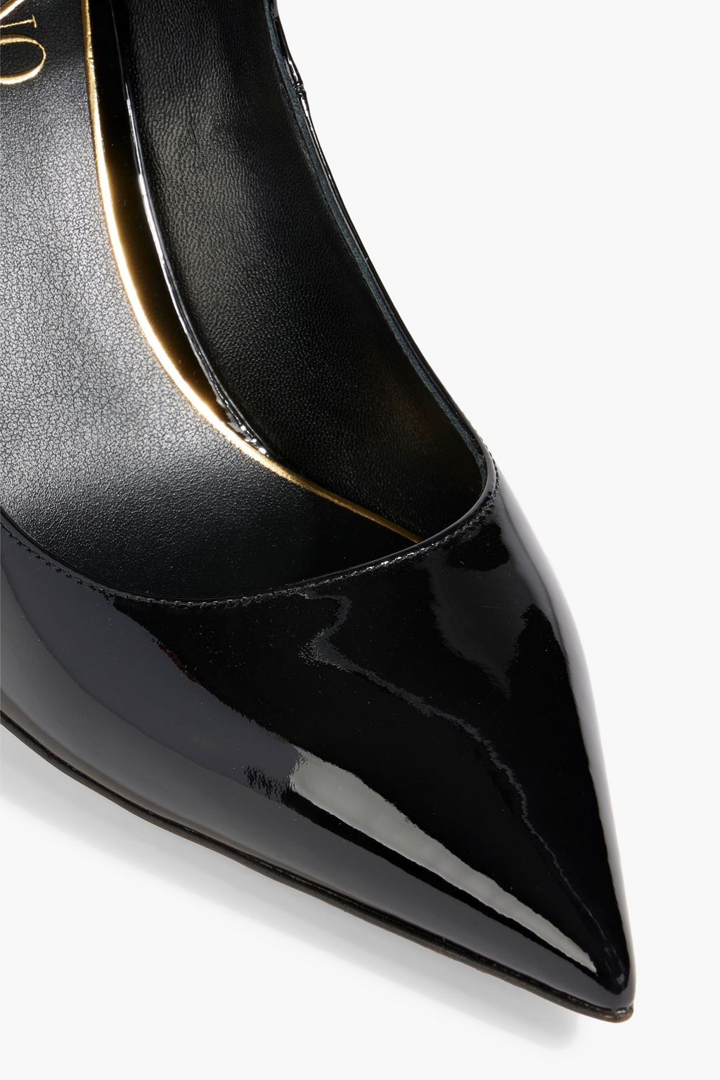 VALENTINO GARAVANI Tiptoe patent leather pumps
