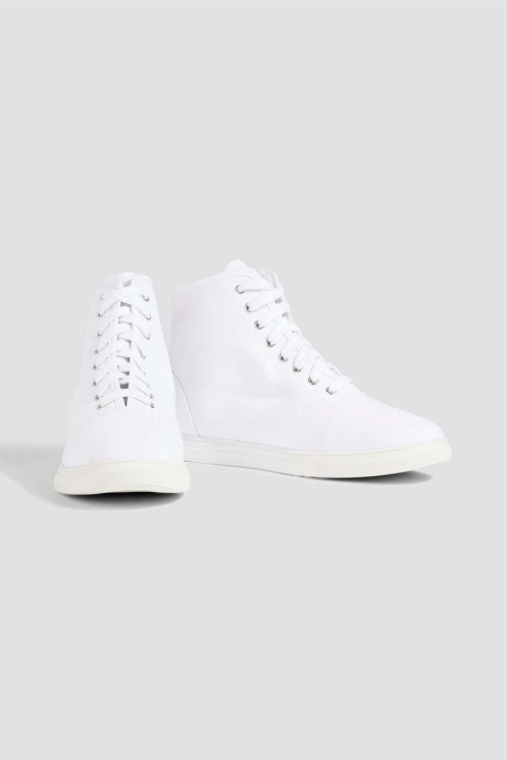 IRO Alia canvas high-top sneakers