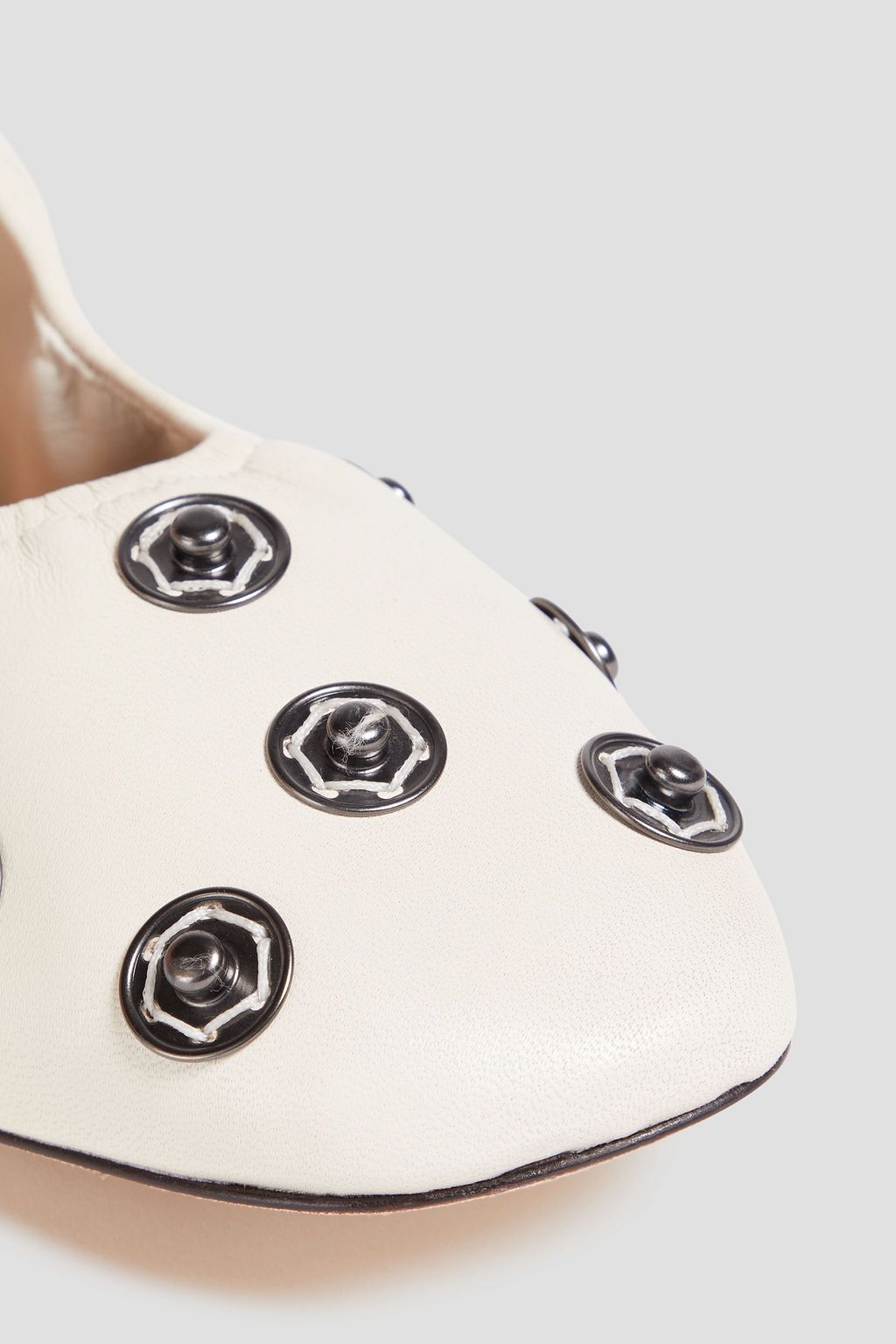 TORY BURCH レザー バレリーナシューズ