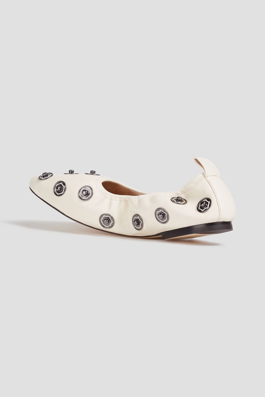 TORY BURCH レザー バレリーナシューズ