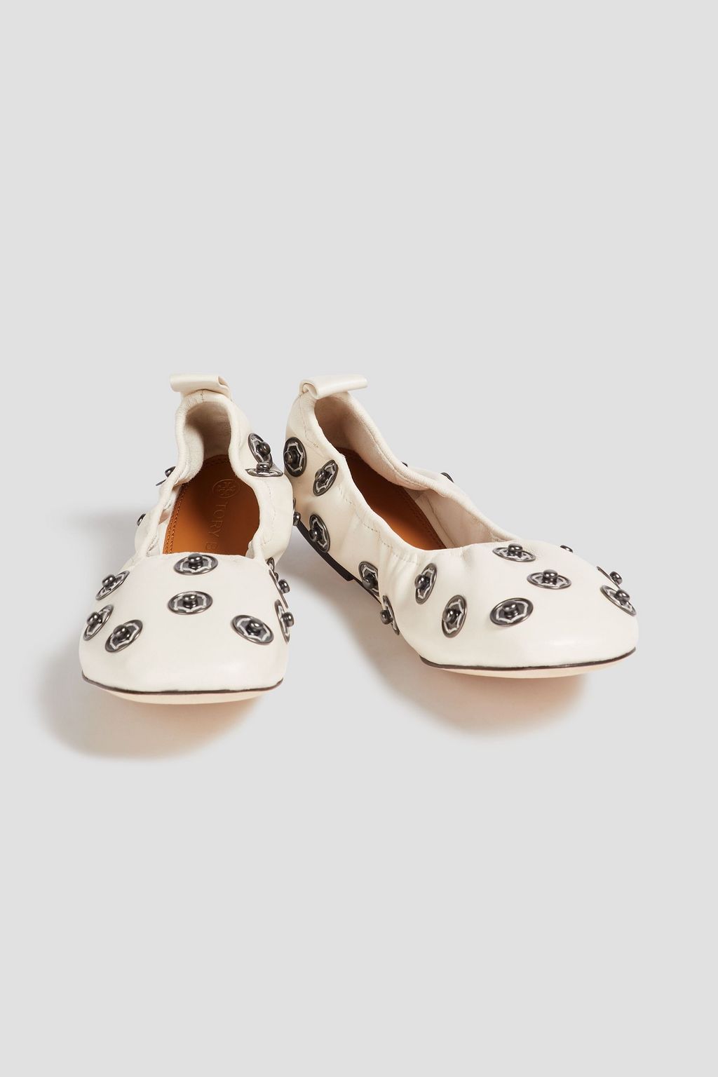 TORY BURCH レザー バレリーナシューズ