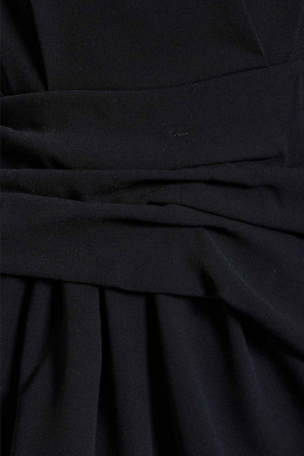 IRO Wrap-effect draped crepe mini dress