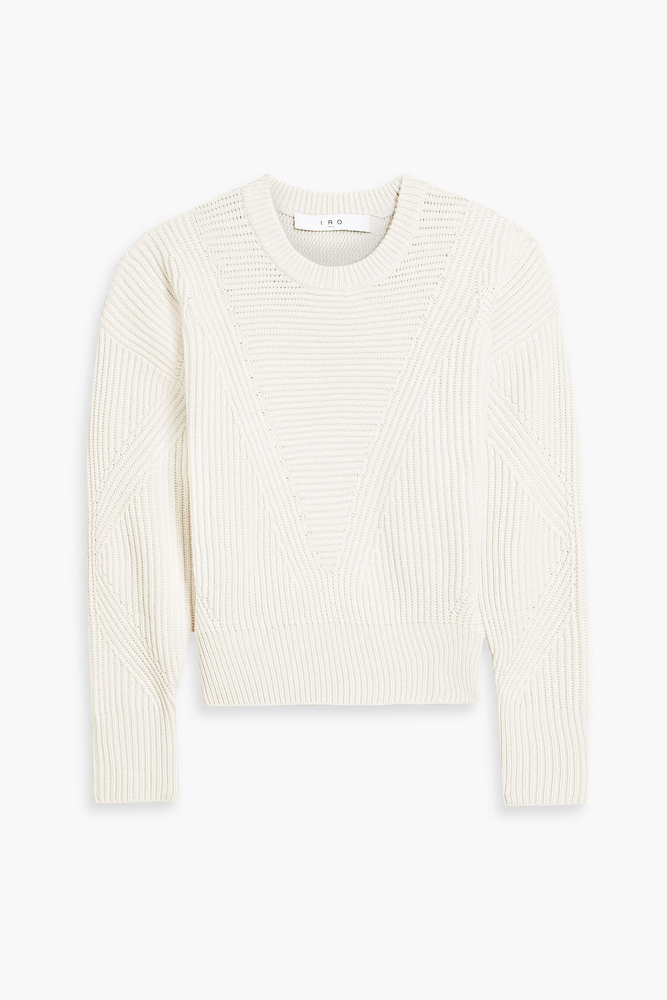 IRO MONA RIBBED WOOL SWEATER